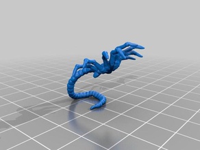 chibi facehuggers 3d-drucken aliens avp facehugger xenomorph 3d print model - Mito3D