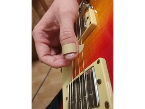 guitar thumb pick music 3d print model - Mito3D