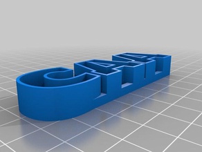 caa sculture su misura 3d print model - Mito3D