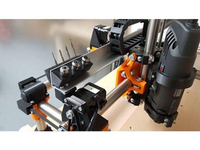 mpcnc universal-Spannzangen-Halter kress amb mafell Werkzeugmaschinen collet Halter 3d print model - Mito3D