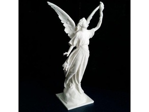 angel statue fire creatures antique celestial fantasy france medieval miniature miniatures 3d print model - Mito3D