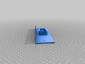 montaggio placca serranda elektrik sali scendi düğmeler klavye oyuncular için üzerinde bticino ev 3d print model - Mito3D
