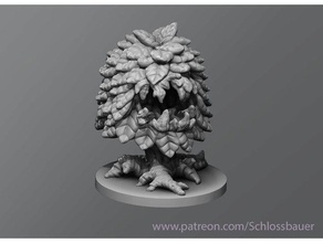 risvegliato arbusto giochi e giocattoli dnd dungeons dragons nemico monster da tavolo 3d print model - Mito3D