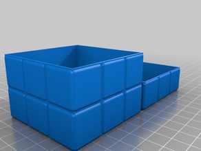 rubix sleeve 3 props magic rubiks cube slight hand 3d print model - Mito3D