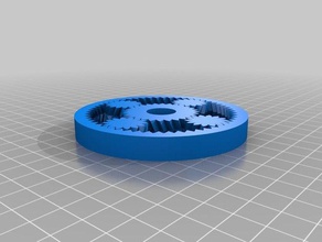 print-in-place planetary gears math art epicyclic print place 3d print model - Mito3D