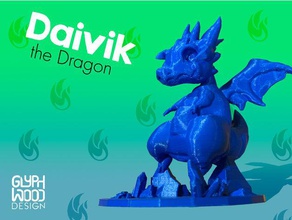 daivik ejderha hayvanlar hayvan sevimli dinozor ejderhalar dungeons dragons fantezi şekil kertenkele kanatlı 3d print model - Mito3D