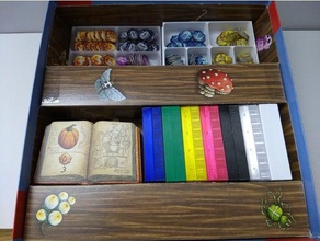 los charlatanes de quedlinburg cajas almacenamiento juguetes y accesorios juego boardgame organizador el 3d print model - Mito3D