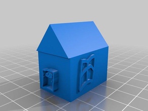 mini casa La impresión en 3d 3d print model - Mito3D