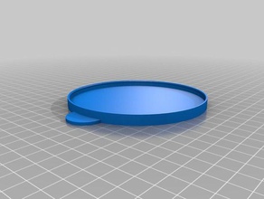 my customized parametric can lid - v2 household supplies 3d print model - Mito3D