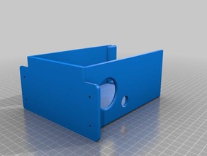 mini split wall box household 3d print model - Mito3D