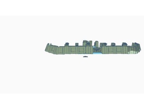 kaiserlichen Festung Spielzeug & Spiele adeptus titanicus epic Maßstab 3d print model - Mito3D
