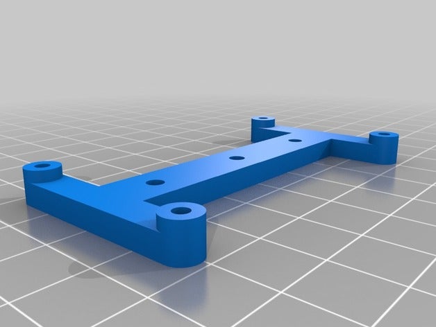 meine angepasste parametrische pcb mounting bracket stand off61 - Elektronik kundengebundene 3D print model - Mito3D
