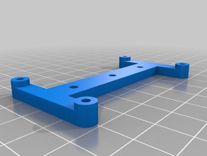 meine angepasste parametrische pcb mounting bracket stand off61 - Elektronik kundengebundene 3d print model - Mito3D