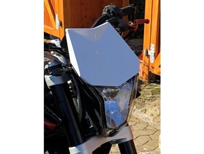 a husqvarna aj) lampmaskcover indústria automotiva 3dscan einscan-s moto motocicleta nuda900r 900 r shining3d 3d print model - Mito3D