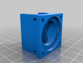 my customized hotend duct cooler generator 3d printer parts 3d print model - Mito3D