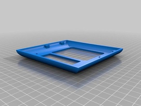 aus + decora el interruptor de la placa cubre electrónica australia smarthome 3d print model - Mito3D