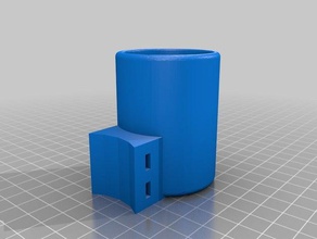 trailer plug holder secured zip ties tool holders & boxes 3d print model - Mito3D