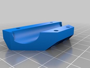 abrazadera de 8mm Impresora 3d las piezas bowden hotend hipercubo impresora titan extrusor 3d print model - Mito3D