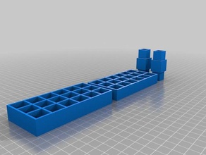 holder tool holders & boxes customized 3d print model - Mito3D