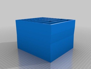 component organizer tool holders & boxes box components drawers mini parts small storage 3d print model - Mito3D