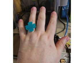 st patty ' s lucky ring Ringe Tag Doppel doubledown doubledowninteractive nach unten patrick ist patricks day stpatty whiskey 3d print model - Mito3D
