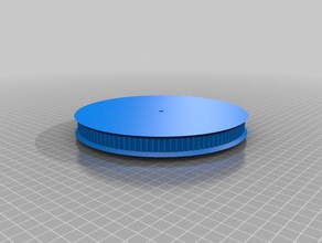 110 tooth xl timing belt pulley 3d printer parts customized 3d print model - Mito3D