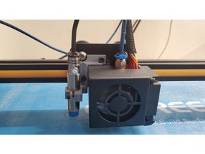 ezabl mini minimal mount creality printers ender 3 cr10 cr-10 3d printer parts 3d print model - Mito3D