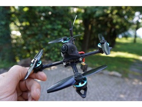 sanchez 3 inch toothpick style r c vehicles copter dave fpv drone frame fpv250 camera mount racer racing gatehunter micro quadcopter miniquad quad 3d print model - Mito3D