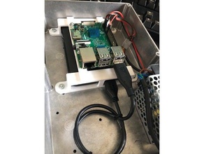 raspberry pi usb sabit disk bağlayın bilgisayar monte edin harddisk wd elements 3d print model - Mito3D