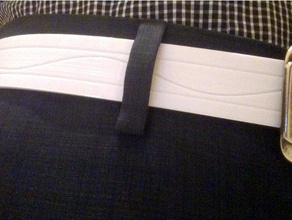 wearable flexible belt accessories 3d print model - Mito3D