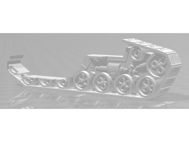 neue crawler-tank-side-track detail - nurgle wh40k Fahrzeuge Warhammer 40k warhammer40k warhammer 40000 3D print model - Mito3D