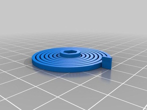 vol hairsprings jouets mécaniques 3d print model - Mito3D