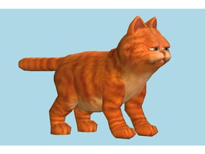 lasagne chat art cat garfield lasanga lasange 3d print model - Mito3D