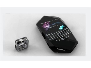 l'empathie blackberry non fixées Imprimante 3d accessoires 3d print model - Mito3D