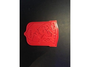 fc Galatasaray logosu 3d baskı 3d print model - Mito3D