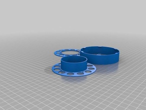 50g mini spool remix Imprimante 3d accessoires bobine de filament openscad la 3d print model - Mito3D
