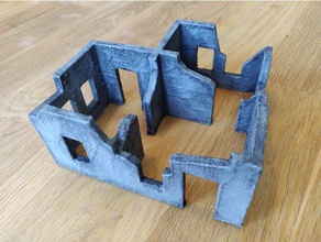 Ruine des Hauses Spiele 40k tabletop tabletop-gaming wargaming warhammer 3d print model - Mito3D
