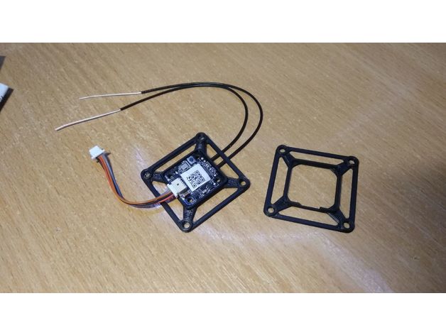 305x305 15x15 adapter frsky & eachine xsr-e r c Fahrzeuge 3D print model - Mito3D