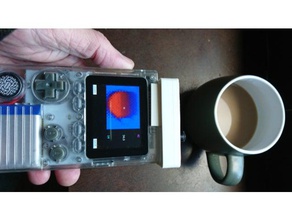 odroid aller thermique infrarouge de la caméra ir l'électronique l'infrarouge mlx90640 le module 3d print model - Mito3D