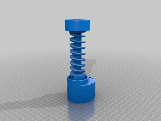 servo tornillo de granos La impresión en 3d 3D print model - Mito3D