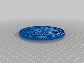 florea crest 3d baskı 3d print model - Mito3D