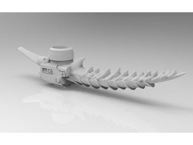 armiger démon de la griffe modèle robots impériale imperial knight warhammer 40k 3D print model - Mito3D