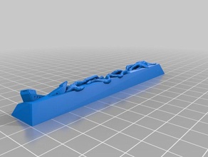 kraken spacebar 7u keycap computer artisan 3d print model - Mito3D