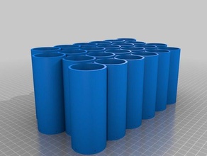 tool holder - cylinders holders & boxes customized 3d print model - Mito3D