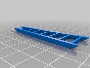 escalera tijera 1 48 La stampa 3d diorama escala maquetas scala modello in 3d print model - Mito3D