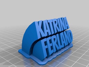 katrine ferland office su misura 3d print model - Mito3D