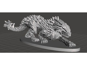 hayvan herif jilet atmışsın oyuncaklar ve oyunlar ageofsigmar sigmar yaş seraphon sigma warhammer fantasy 3d print model - Mito3D