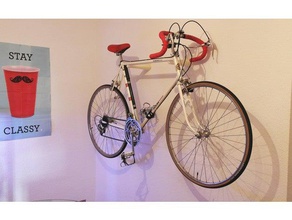 bicicleta de montaje en pared los hogares bicicletas la clásico el ciclismo ender 3 epo colgador carretera vintage 3d print model - Mito3D