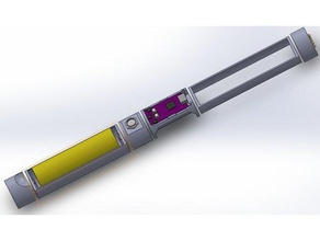 open source lightsaber telaio l'elettronica personalizzato con le spade laser spada starwars di star wars 3d print model - Mito3D
