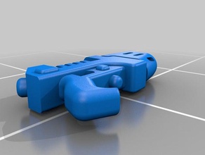 plazma tabancası sahne mm minyatür 3d print model - Mito3D